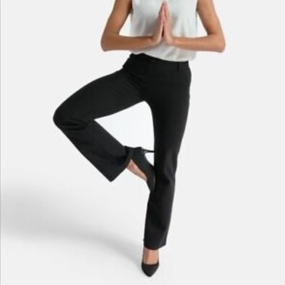 Betabrand Classic Dress Pants Yoga Pants_Size M Long